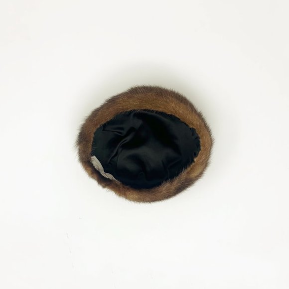 VINTAGE Designed by Lora | Mink Fur Hat + Stole (c. 1950) | EXCELLENT!!! - Picture 4 of 9